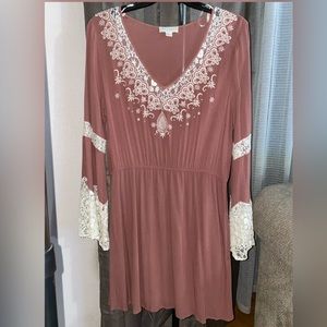 Brown forever 21 dress